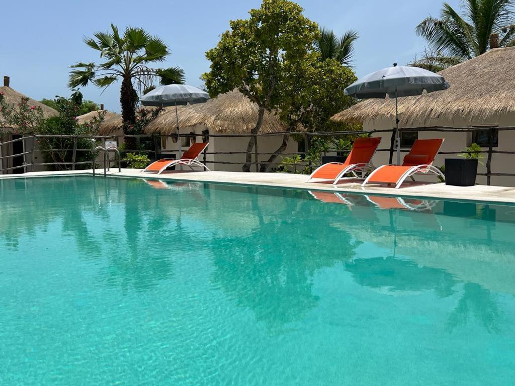 Keur Papaye Villa Dinouar Buitenkant foto