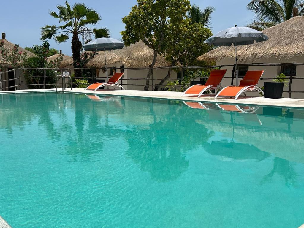 Keur Papaye Villa Dinouar Buitenkant foto