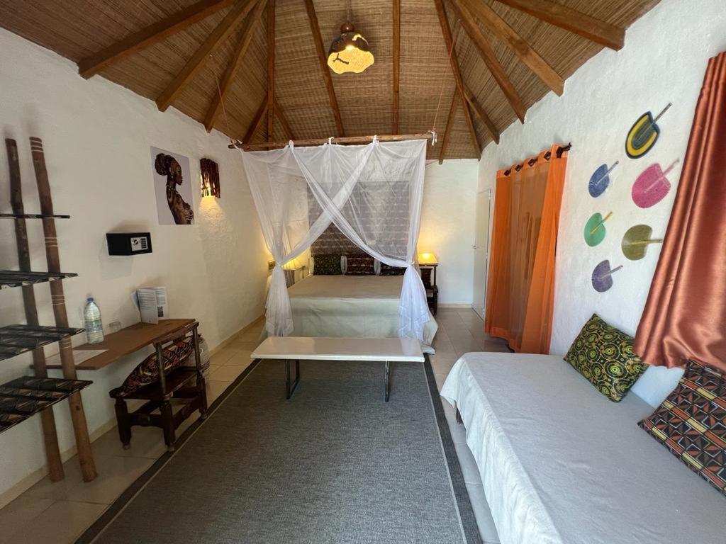 Keur Papaye Villa Dinouar Buitenkant foto