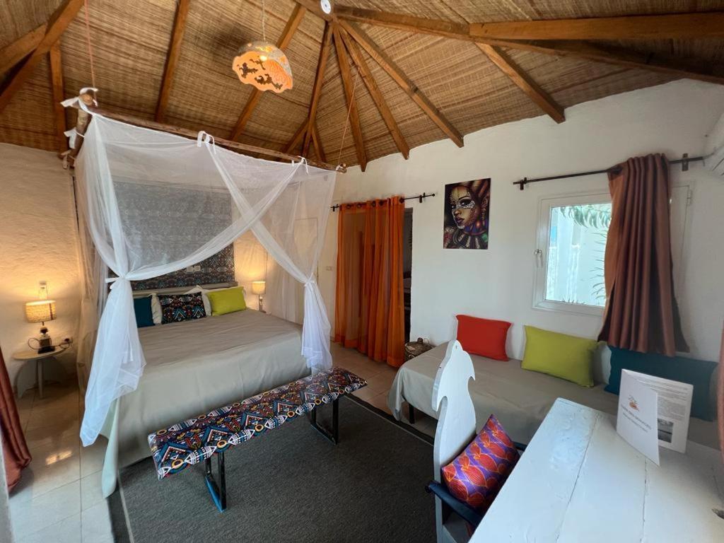Keur Papaye Villa Dinouar Buitenkant foto
